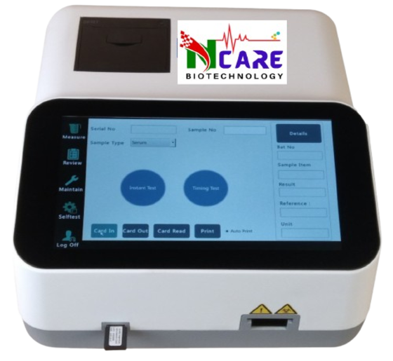 Dry Fluoroimmunoassay Analyser